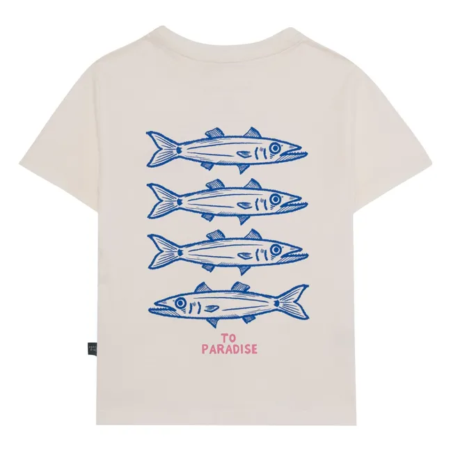 Camiseta estampada Barracuda | Blanco