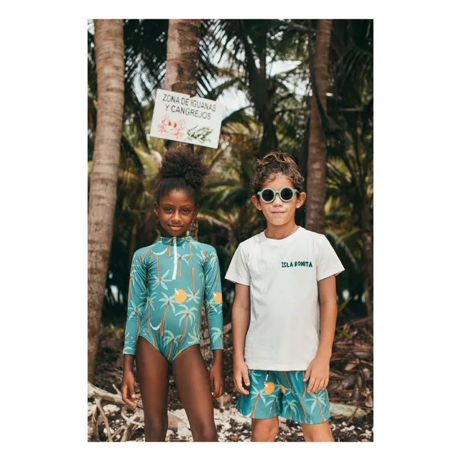 Pantalones cortos de palma | Verde