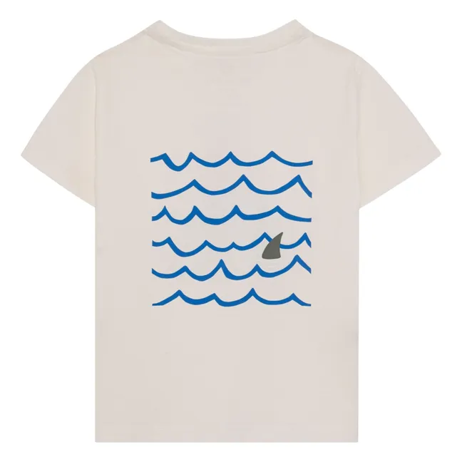 Camiseta con estampado de velero | Blanco