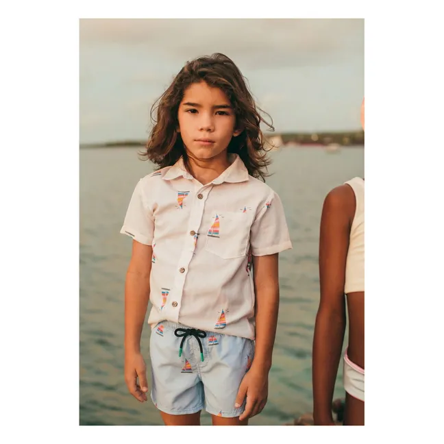 Pantalones cortos de vela | Azul Claro