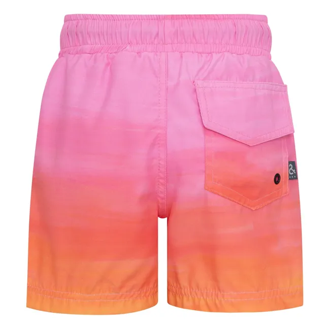 Layered Swim Shorts | Pink
