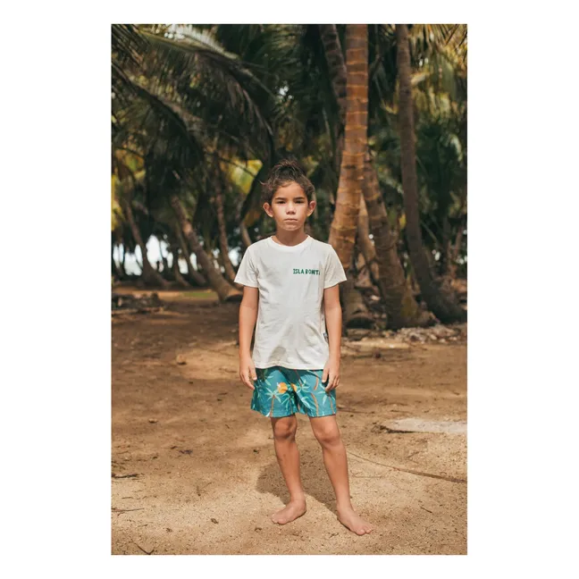Short de Bain Palmiers | Vert
