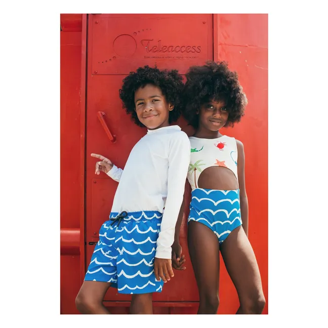 Maillot de Bain Abi Plage | Bleu