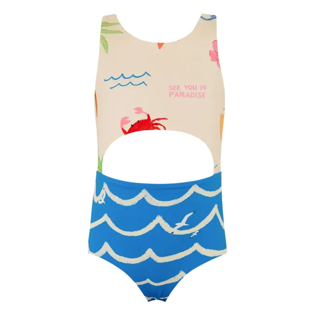 Maillot de Bain Abi Plage | Bleu