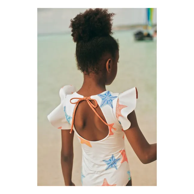 Maillot de Bain Dayana Etoiles | Ecru