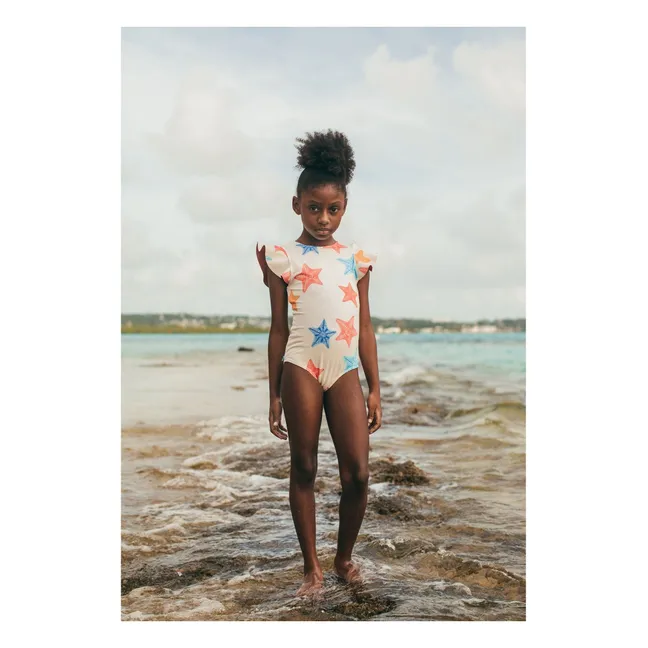 Maillot de Bain Dayana Etoiles | Ecru