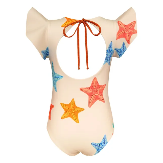 Maillot de Bain Dayana Etoiles | Ecru