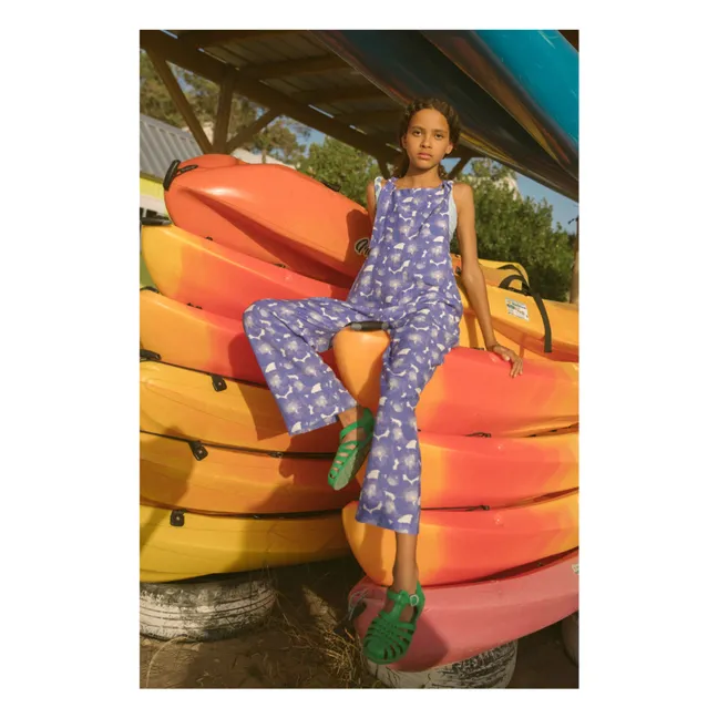 Mono Cleo Floral | Azul