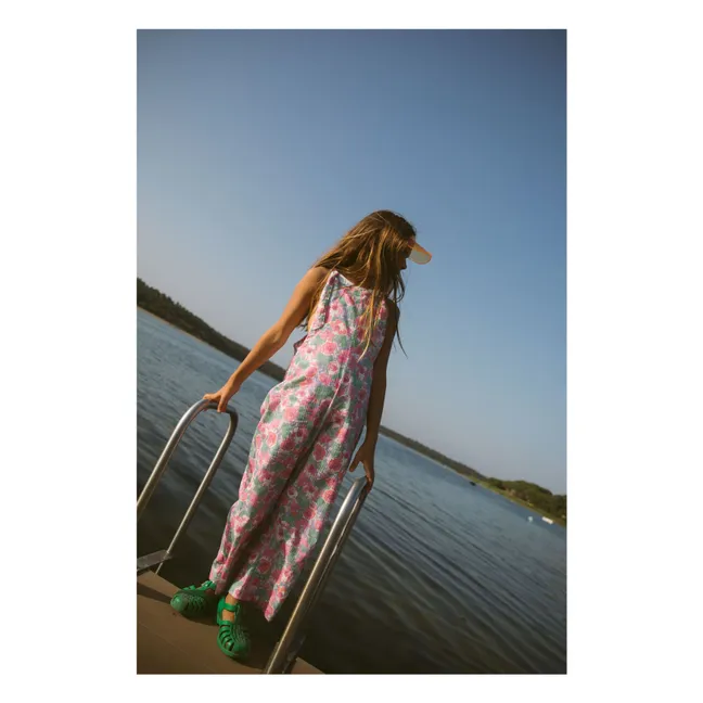 Cleo Fleurs jumpsuit | Pink