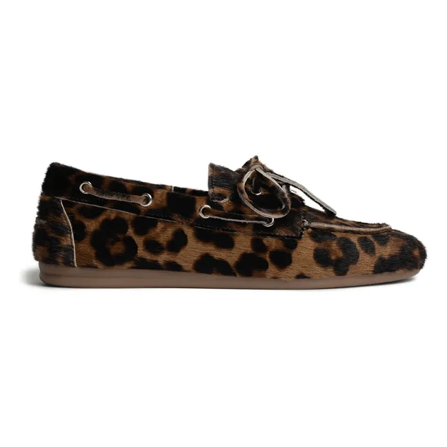 Chaussures Bateau Animal | Marron