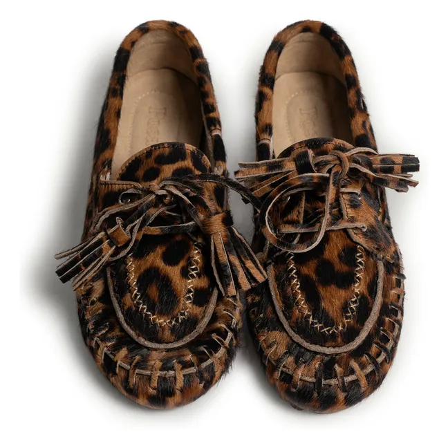 Chaussures Bateau Animal | Marron