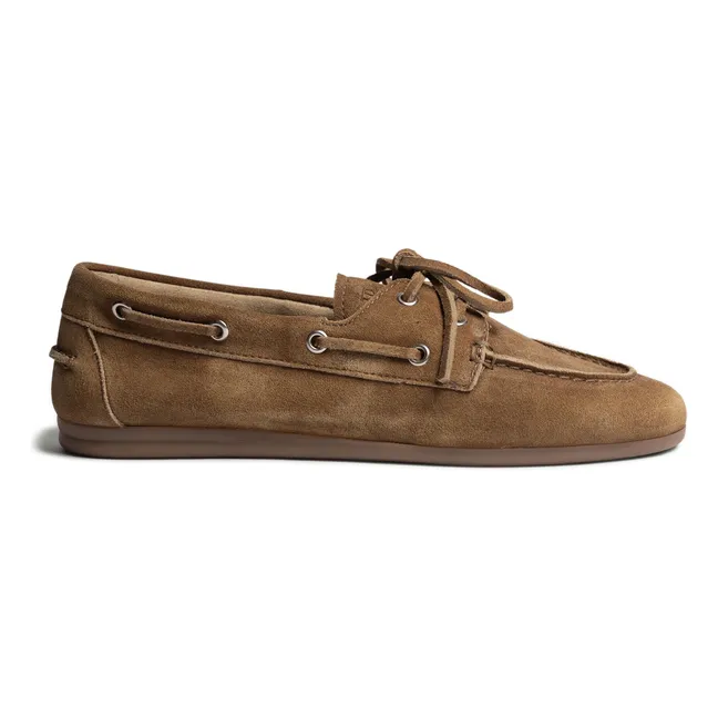 Chaussures Bateau Suède | Camel