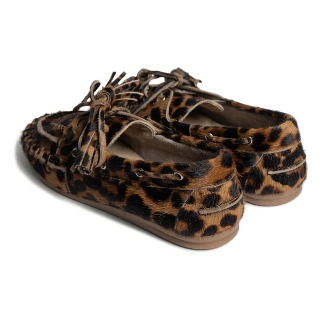 Chaussures Bateau Animal | Marron