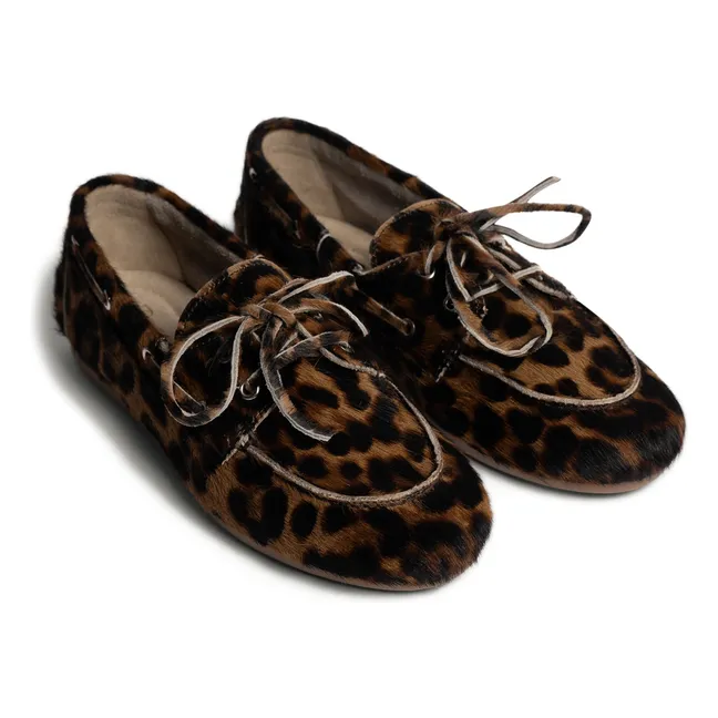 Chaussures Bateau Animal | Marron
