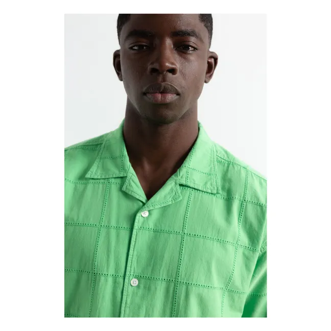 Chemise Manche Courte Freedom | Vert