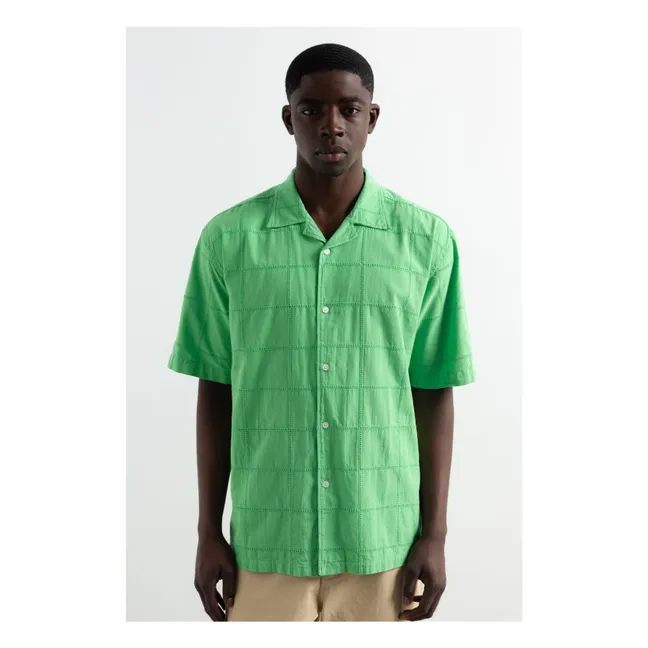 Camicia a maniche corte Freedom | Verde