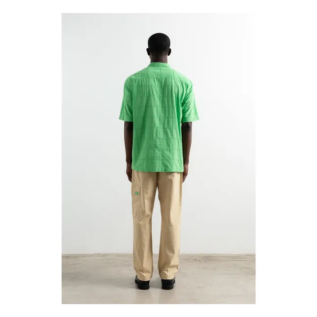 Camicia a maniche corte Freedom | Verde