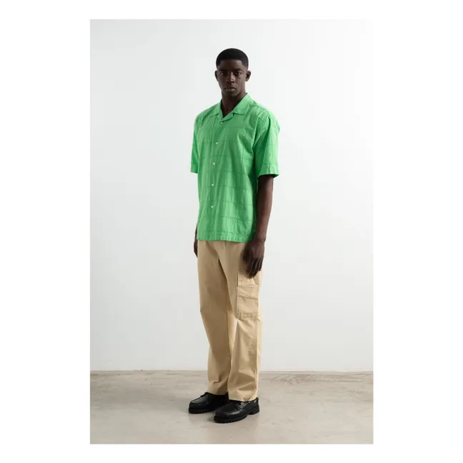 Chemise Manche Courte Freedom | Vert