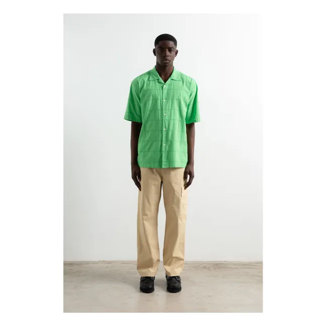 Chemise Manche Courte Freedom | Vert