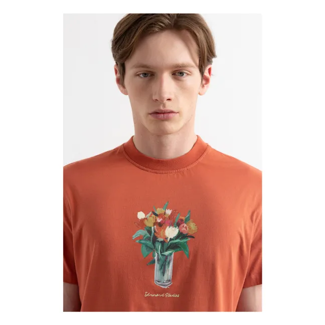 T-shirt Coton Lush | Ocre Rouge