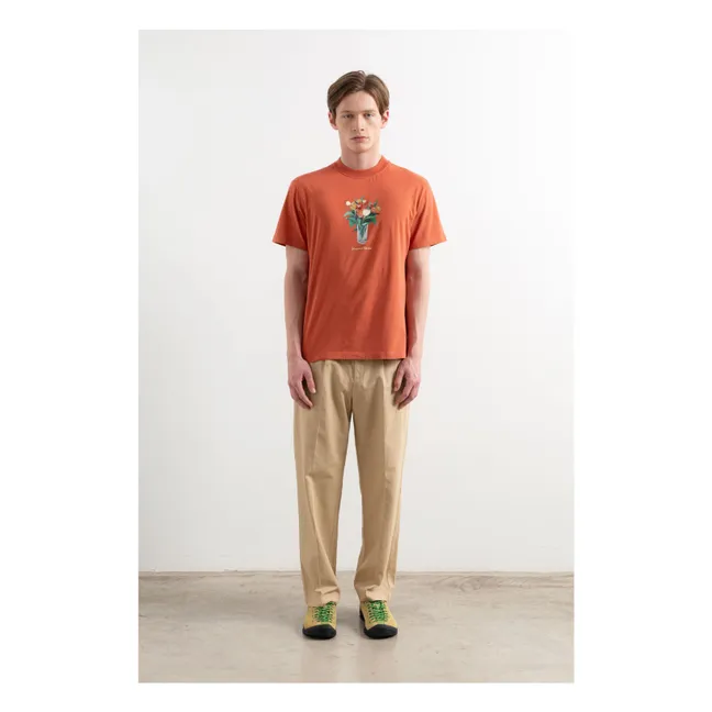 T-shirt Coton Lush | Ocre Rouge