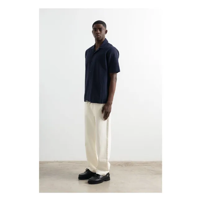 Chemise Manches Courtes Travis | Bleu foncé