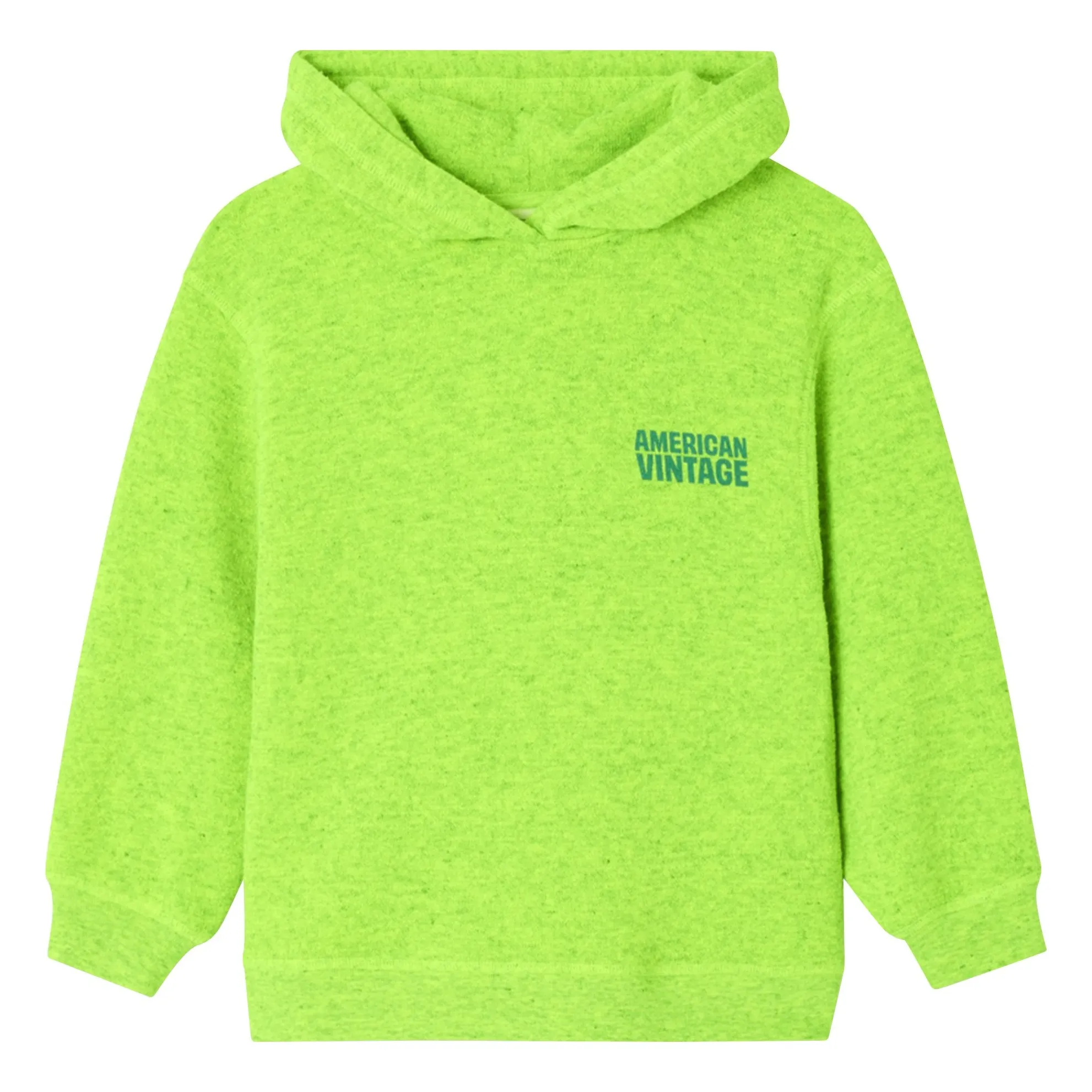 American Vintage Fluorescent Yellow Evona Hoodie