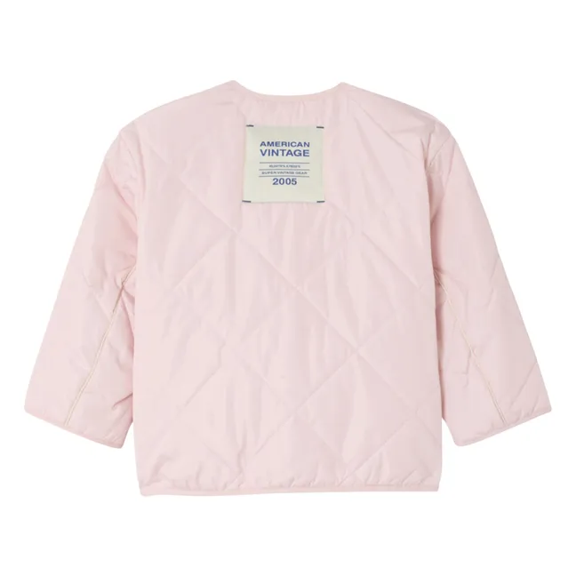 Veste Matelassée Déperlante Vowbay Fibres Recyclées | Rose pâle
