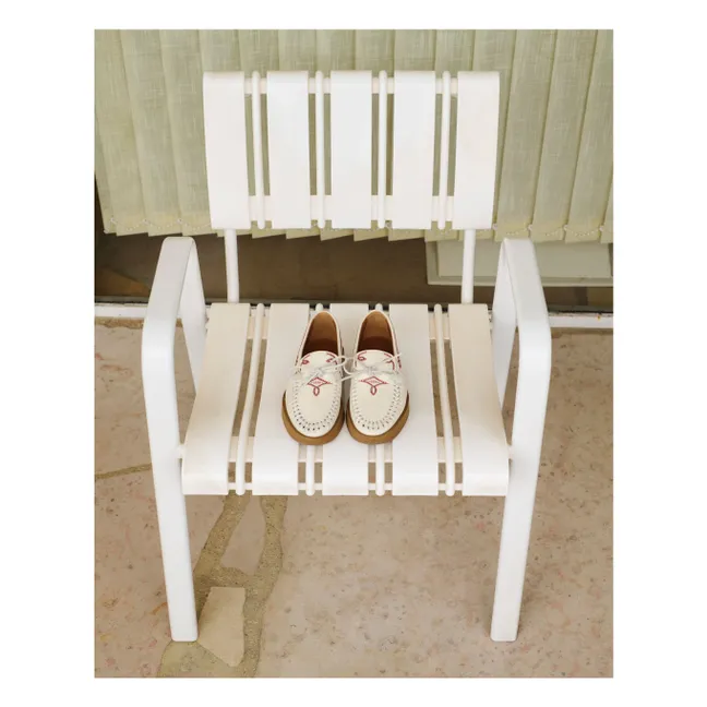 Totem Leather Loafers | Cream