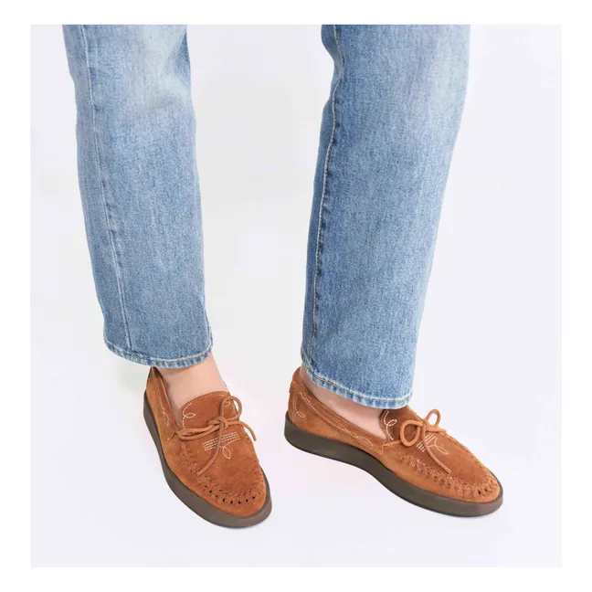 Mocasines de ante Totem | Camel