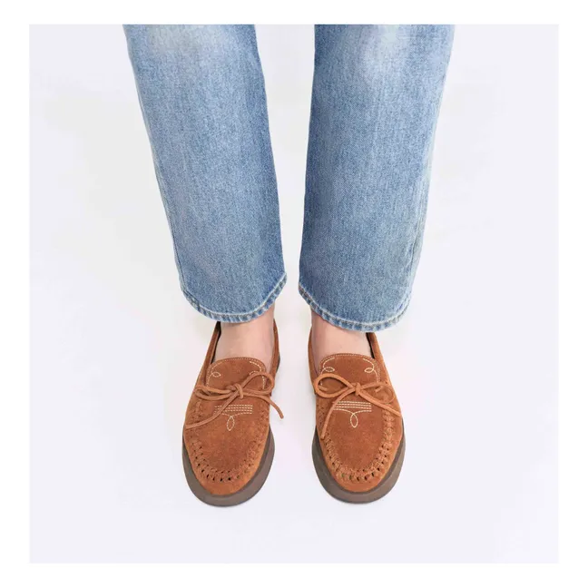 Mocassins Totem Suède | Camel