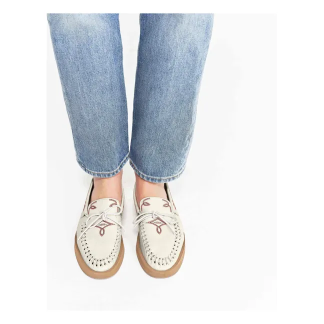 Totem Leather Loafers | Cream