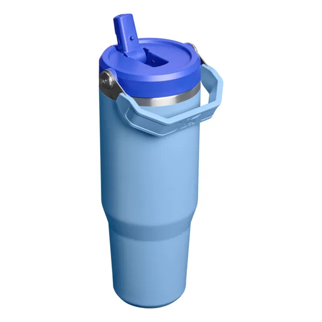 Gobelet isotherme - IceFlow Flip Straw 2.0 | Bleu