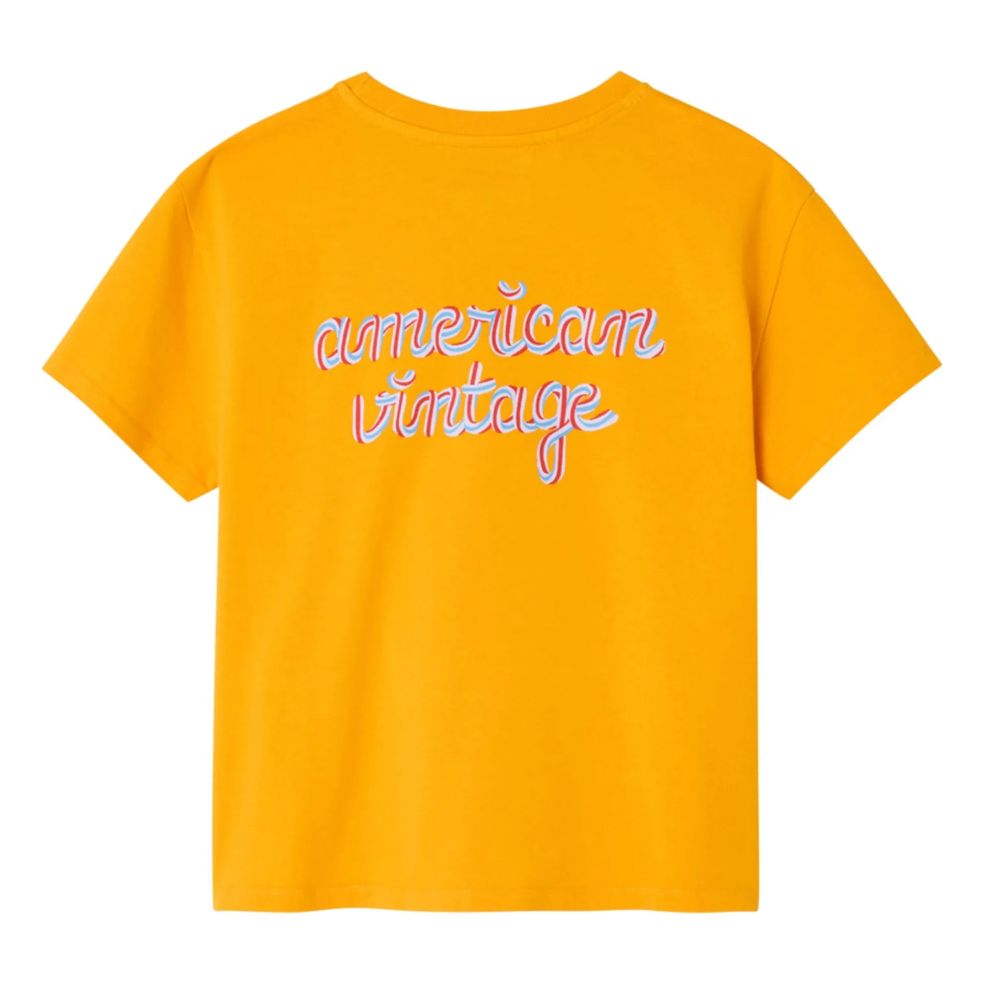 American Vintage Orange Fizvalley Toothpaste T-Shirt
