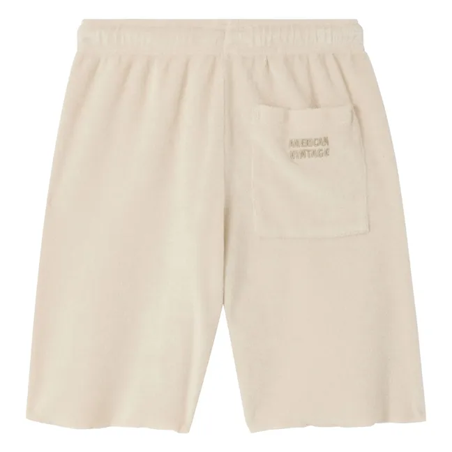 Fuxow Pantalones cortos de algodón orgánico | Crudo