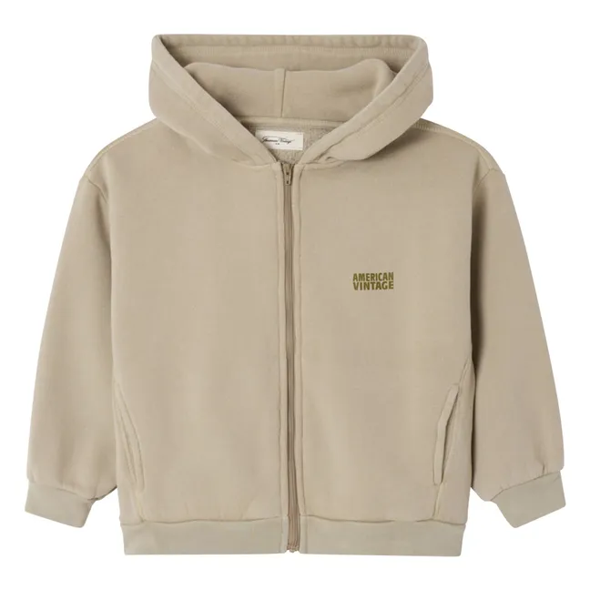 Sudadera con cremallera Izubird | Gris Claro