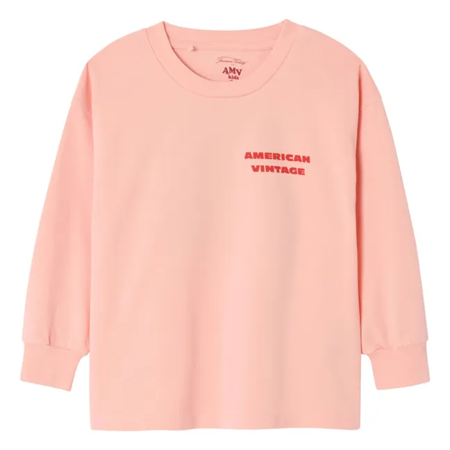 Fizvallay Long Sleeve T-Shirt The Kids Are All Right | Pale Pink