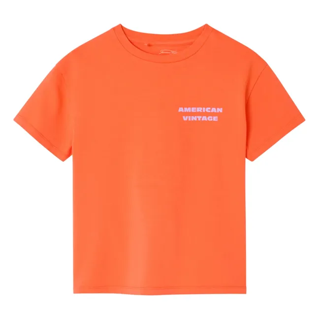 Camiseta Fizvalley Grown In The Sun | Mandarina