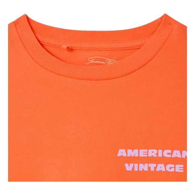 Camiseta Fizvalley Grown In The Sun | Mandarina