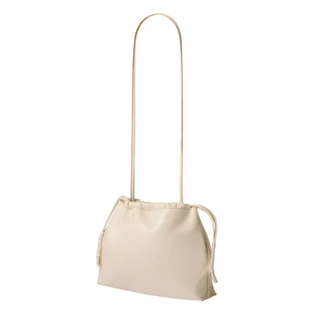 Bolso de piel Suzette | Marfil