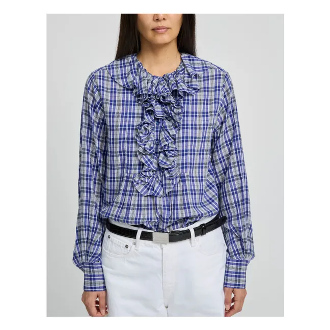 Blouse Annie Coton | Bleu