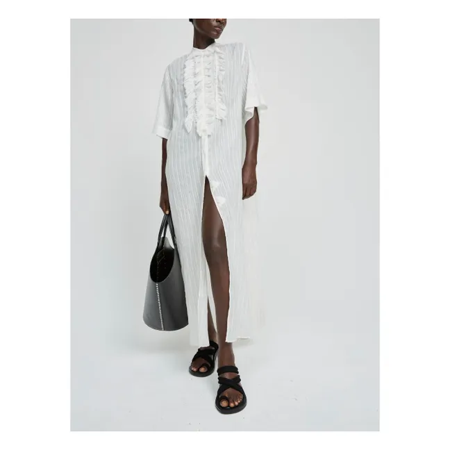 Robe Magrita Coton | Blanc