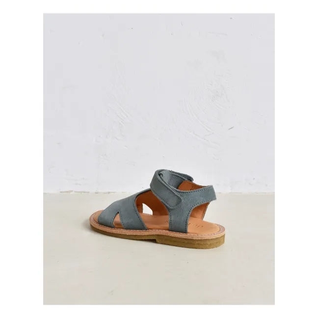 Sandales Du Alfie Suede | Bleu gris