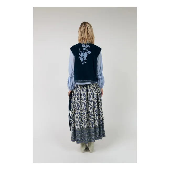 Veste Bin Coton | Bleu turquoise