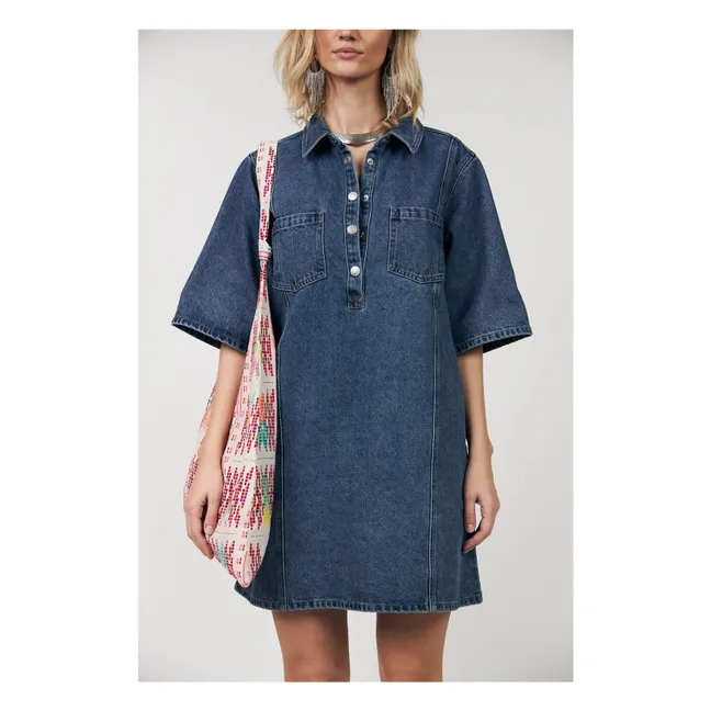 Vestido Mola de algodón | Vaquero