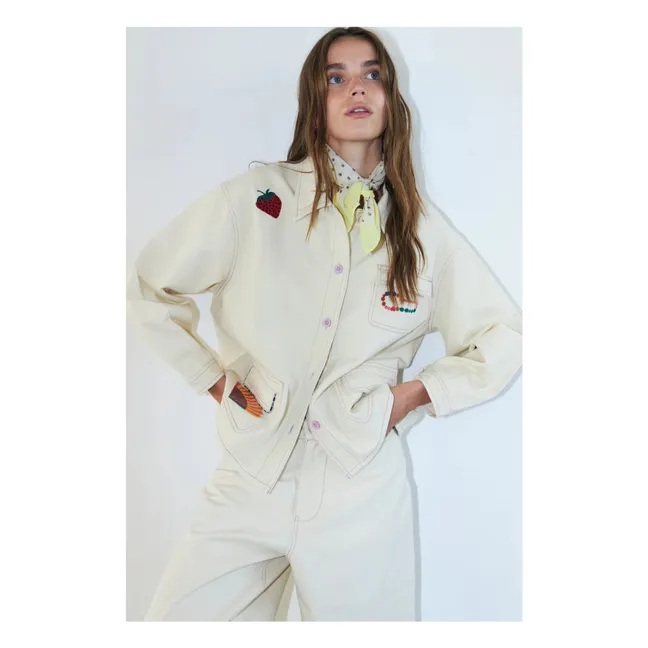 Veste April Coton | Crème