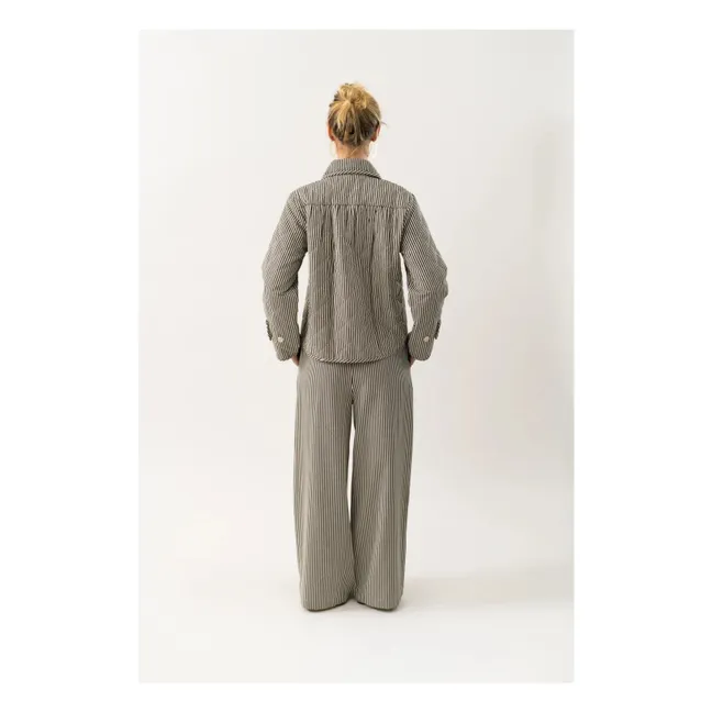 Chaqueta de algodón Viola | Negro