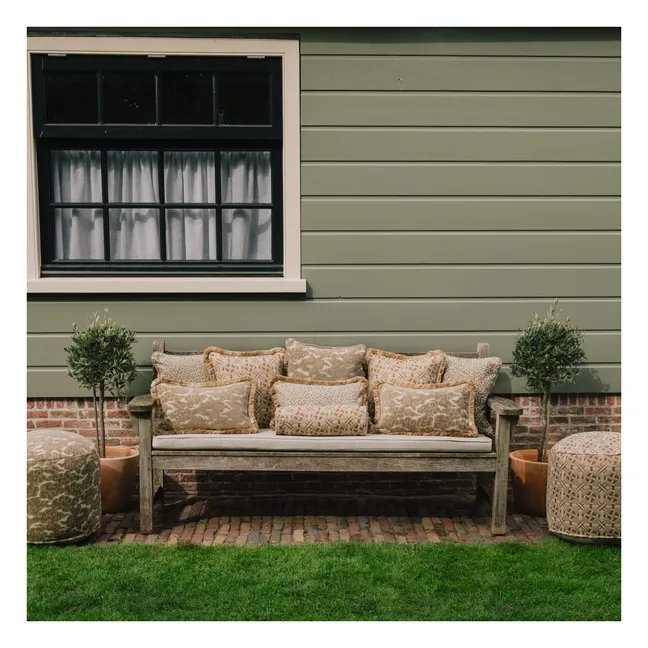 Housse de coussin réversible Coco | Caramel
