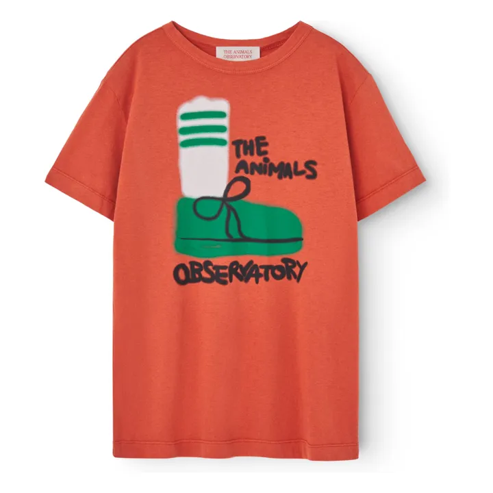 Oversize Big Rooster T-Shirt | Red- Product image n°0