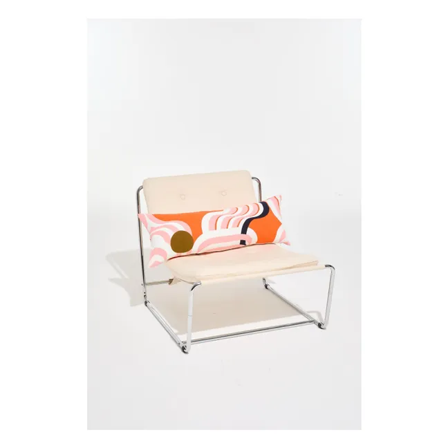 Housse de coussin Nebuleuse | Terracotta